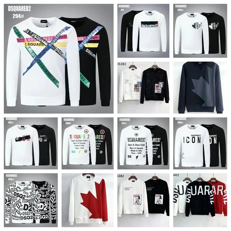 dsquared2 · Hættetrøjer