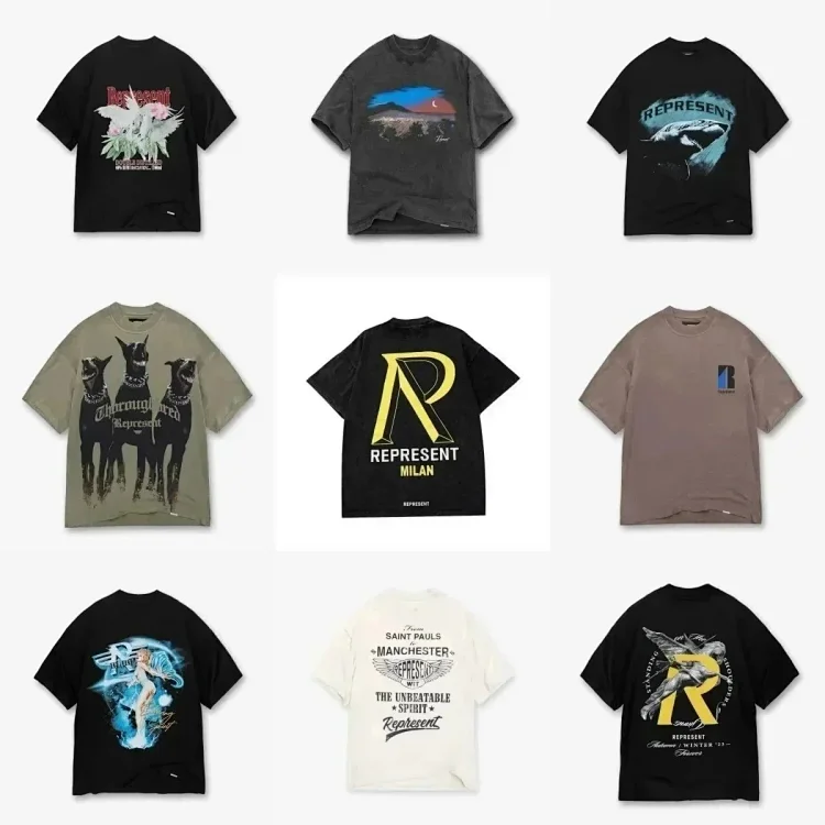 Represent tee · Tricouri