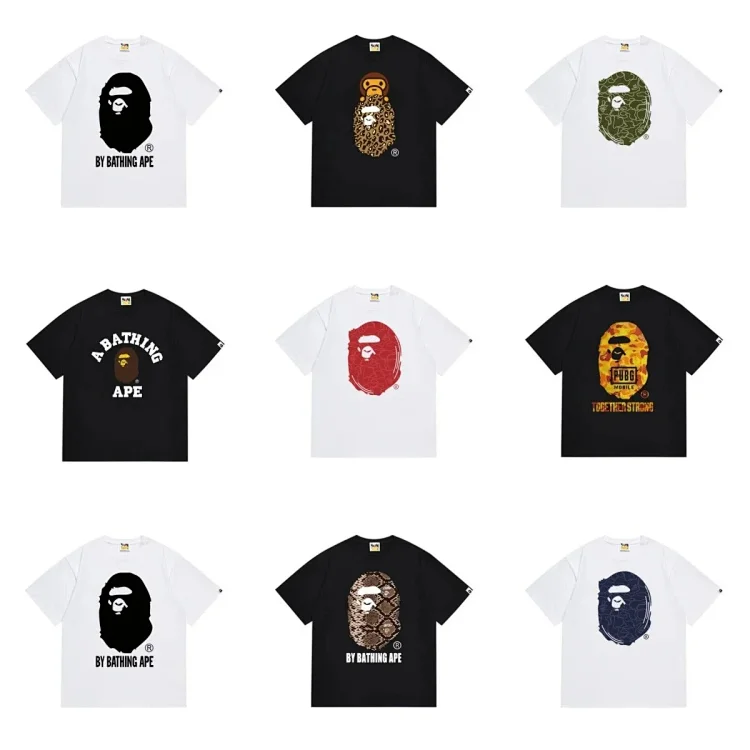 Bape · قمصان تي شيرت