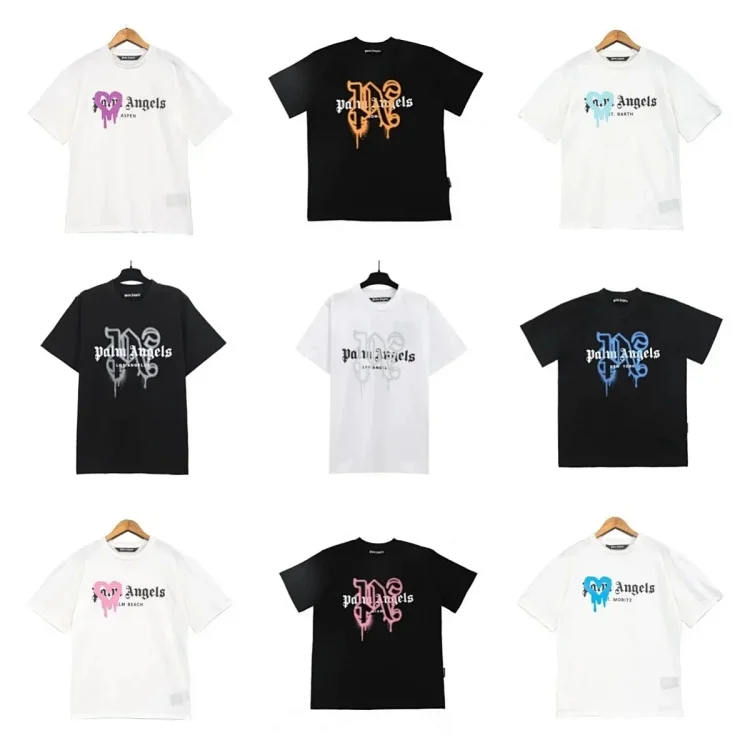 Palm Angels Tee 33 TOP · قمصان تي شيرت