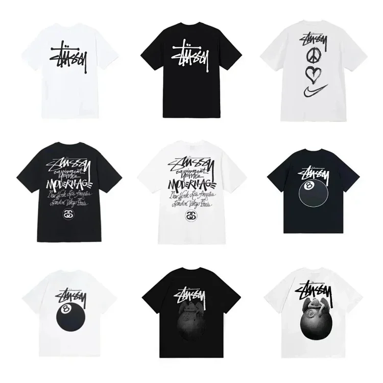 New Joker Trend Casual Short Sleeve- · قمصان تي شيرت