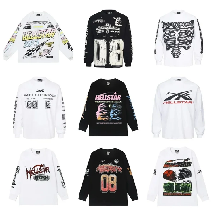 Hellstar Long Sleeve 25 · Hættetrøjer