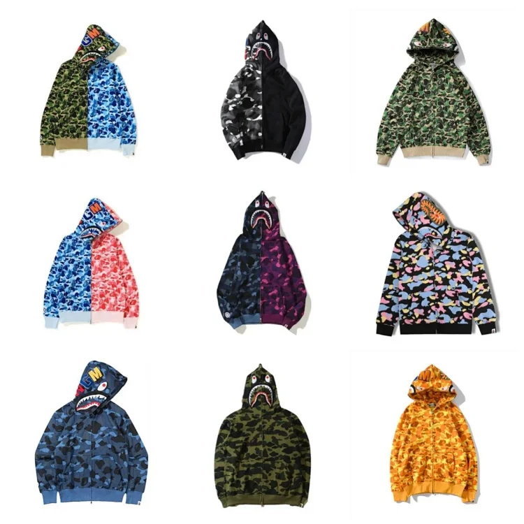 Bape Shark 40 · Φούτερ με κουκούλα