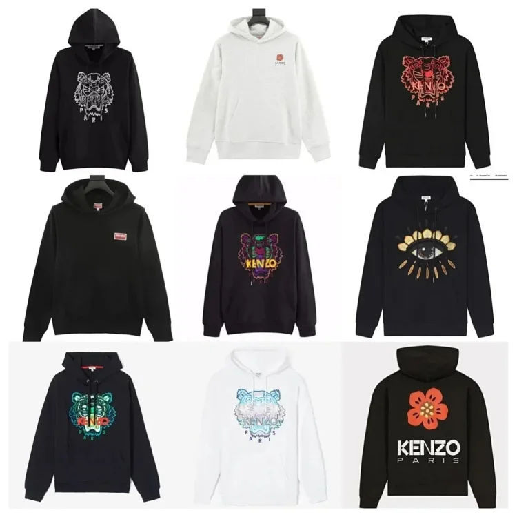 Kenzo Tiger 34 · Hættetrøjer