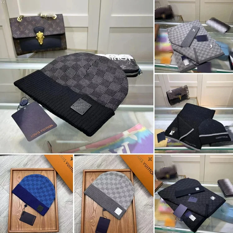 Louis Vuitton Monogram Beanie & Sca · Tilbehør