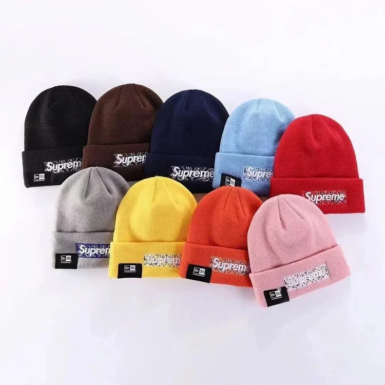 Supreme Box Logo Beanie 8 · Tilbehør
