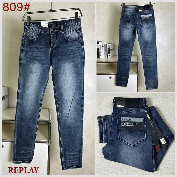 REPLAY HYPERFLEX White West Edition Jean · Παντελόνια και σορτς