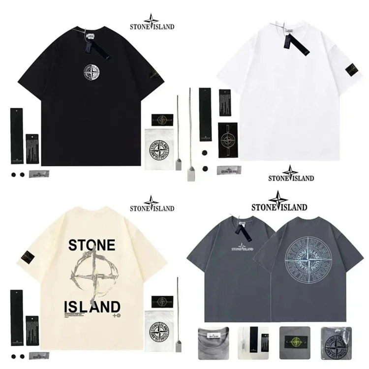 STONE ISLAND Compass Logo 24 st · قمصان تي شيرت