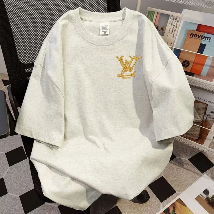 LV Monogram Embroidered 2 · قمصان تي شيرت