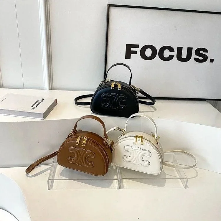 Celine Triomphe Half Moon Bag [3 styles]