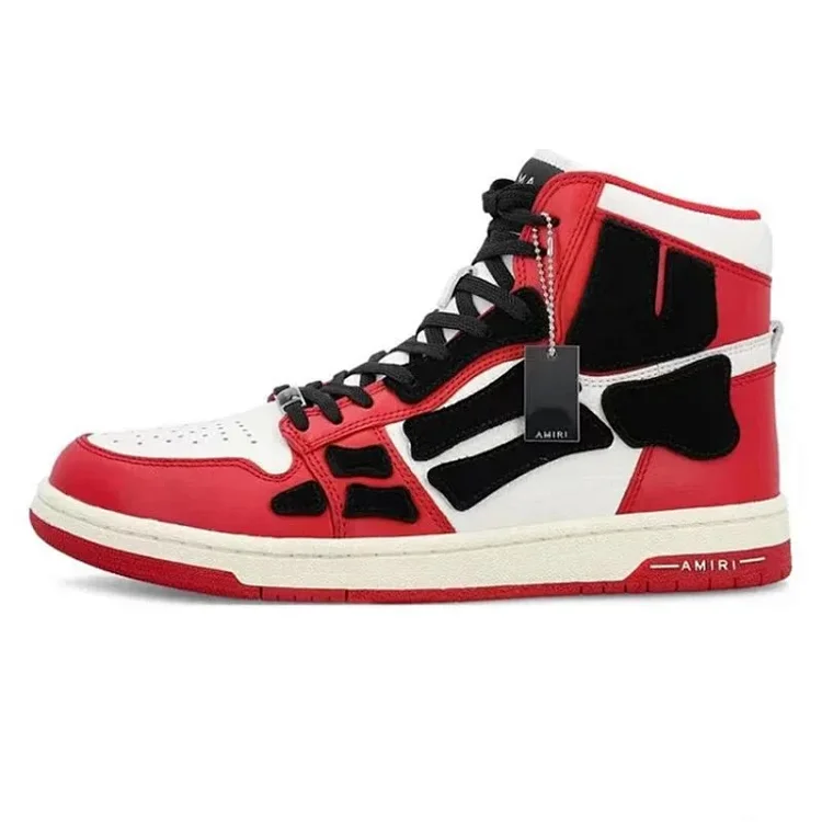 AMIRI SKEL-TOE HIGH · Boty a pantofle