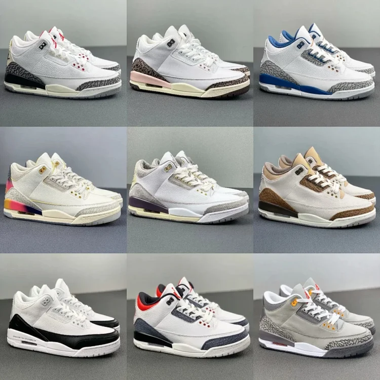 Air Jordan 3 · Boty a pantofle