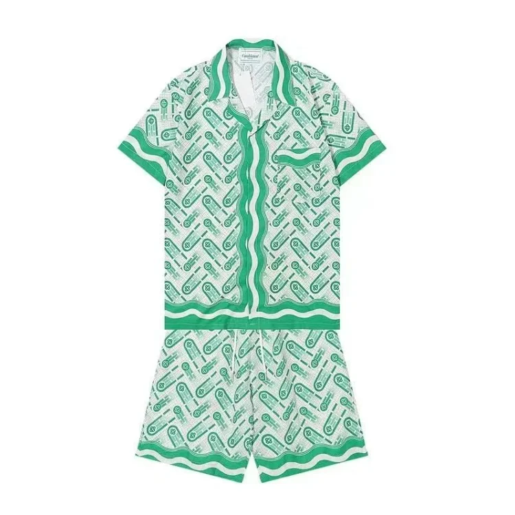 Casablanca summer suit · قمصان تي شيرت