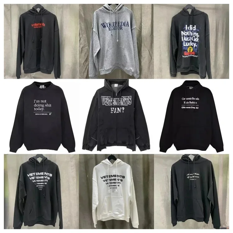 Vetements · Φούτερ με κουκούλα
