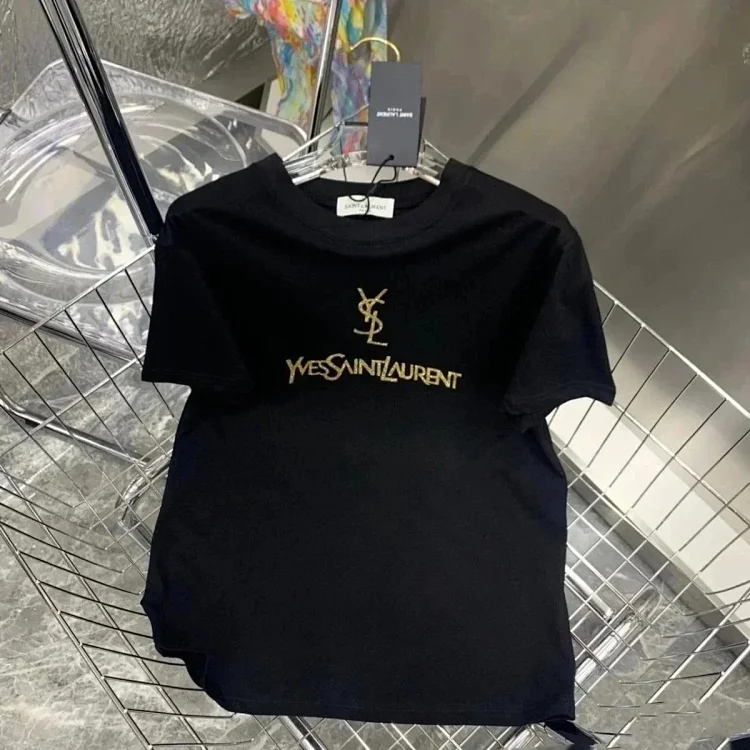 Saint Laurent Versatile Short Sleeves · Tricouri