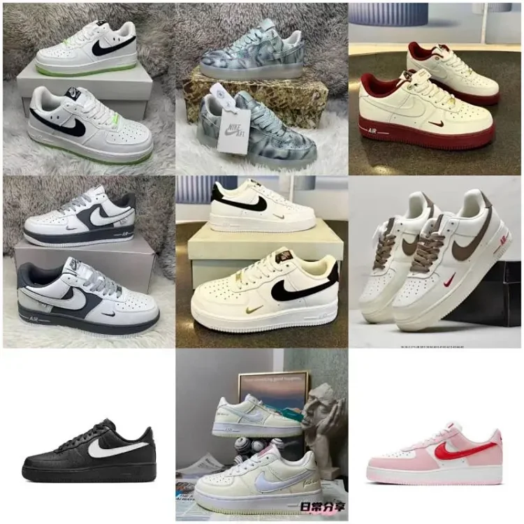 Nike Air Force · Boty a pantofle