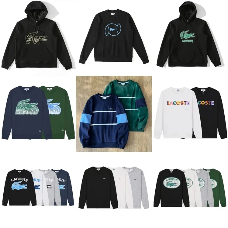 Lacoste Crocodile Logo & Swe · Φούτερ με κουκούλα