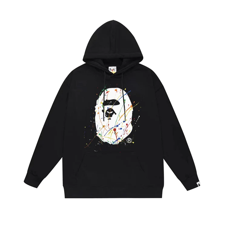 Bape Splatter Ape Head 40 · Φούτερ με κουκούλα