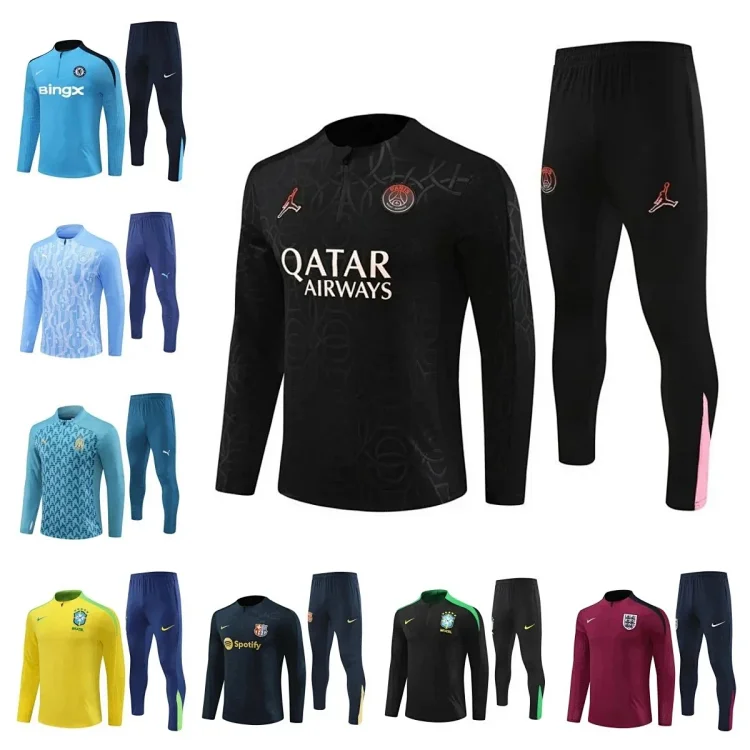 Fashion football training suit 02 · Φούτερ με κουκούλα