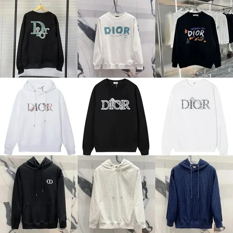 Dior Oblique 30 · Φούτερ με κουκούλα