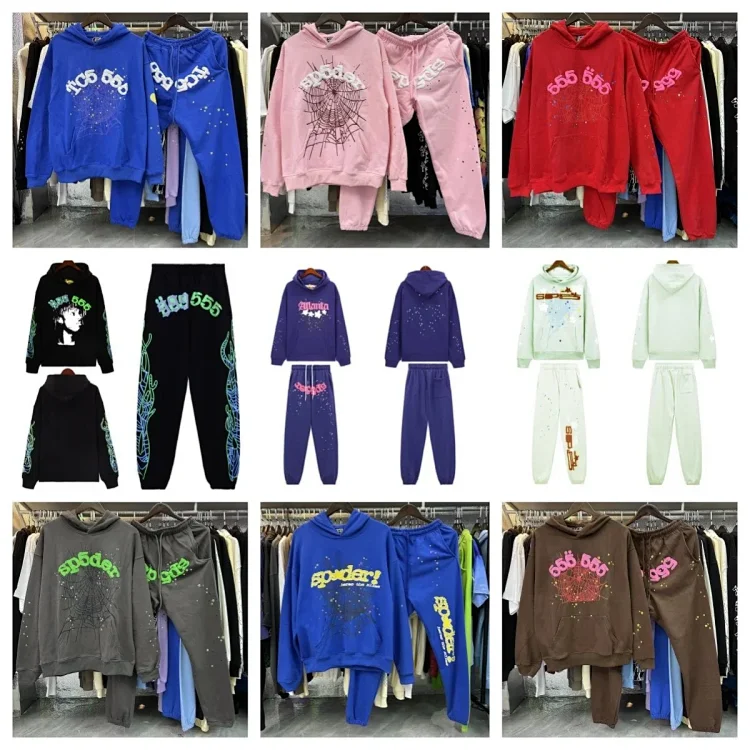 Sp5der Tracksuits · Φούτερ με κουκούλα