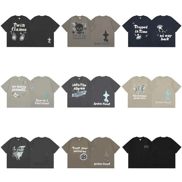 Planet · Camisetas