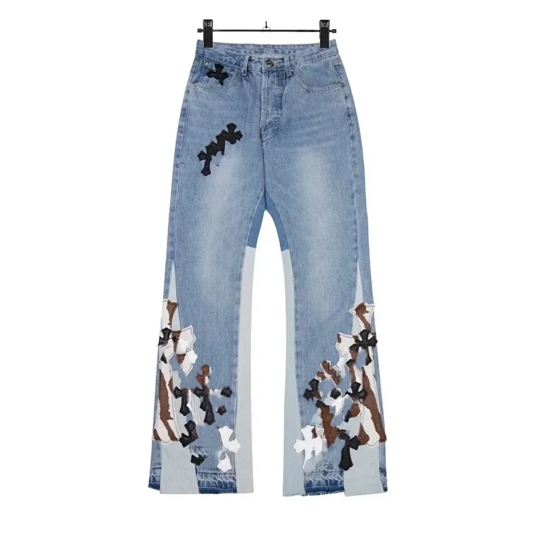 Chrome Hearts Cross Patch Denim 3 · Hosen & Shorts