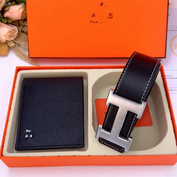 Herm s H Buckle & Wallet Set 2 · Cinturones